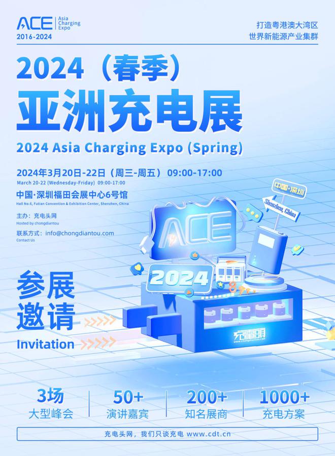 38家芯片行业巨擘齐聚深圳2024春季亚洲充电展盛大开幕(图1)